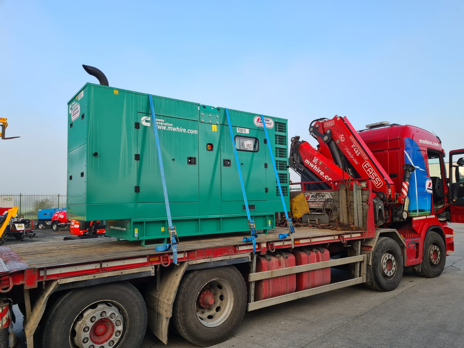 New 170 KVA Cummins on its way to Co Kerry...SOLD